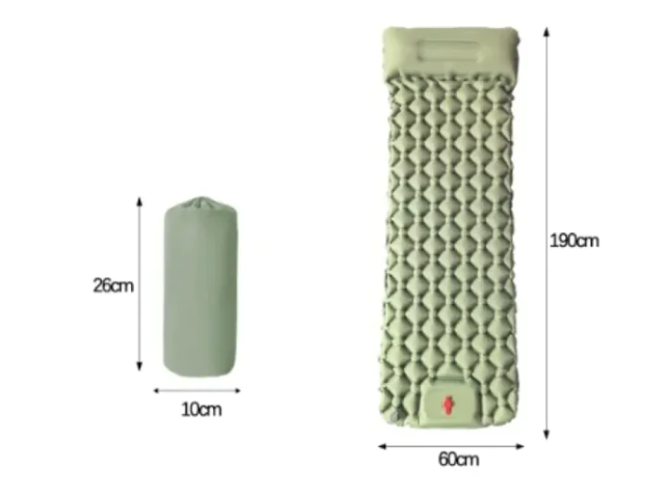 Outdoor Camping Press Inflatable Sleeping Pad