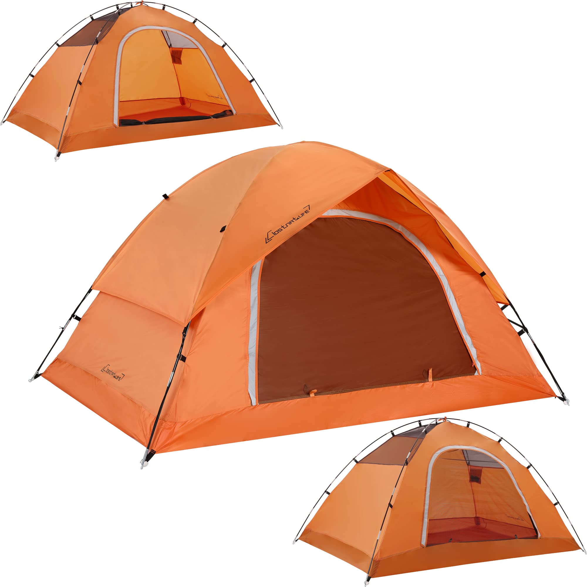 Vela Camping Tent for 2 Person 4 Person 6 Person - Waterproof Two Person Tents for Camping Small Easy Up Tent for Family Outdoor Kids Scouts in All Weather and All Season by Clostnature