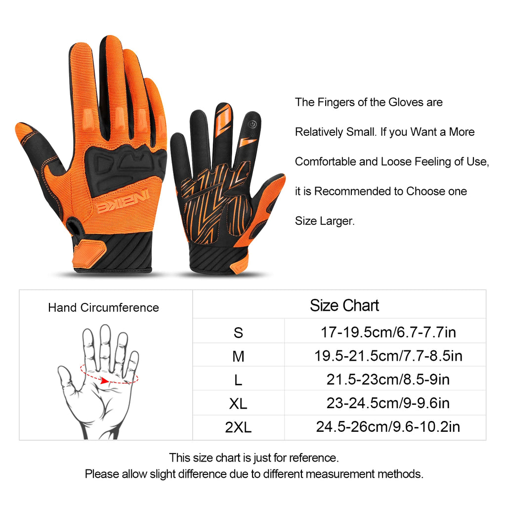 🧤 INBIKE MTB Cycling Gloves – 5mm Shock‑Absorbing