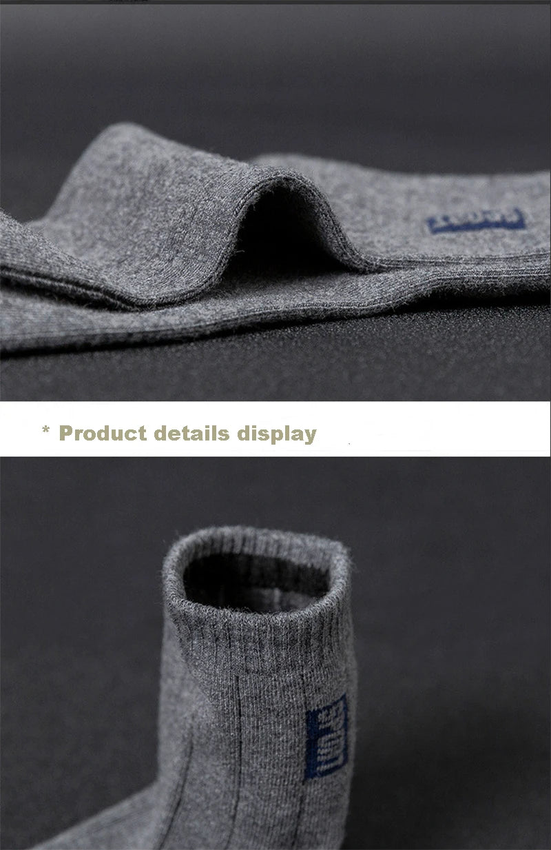 🧦 20Pcs = 10 Pairs | Men’s Business Cotton Socks
