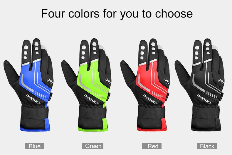 🧤 INBIKE MTB Cycling Gloves – 5mm Shock‑Absorbing