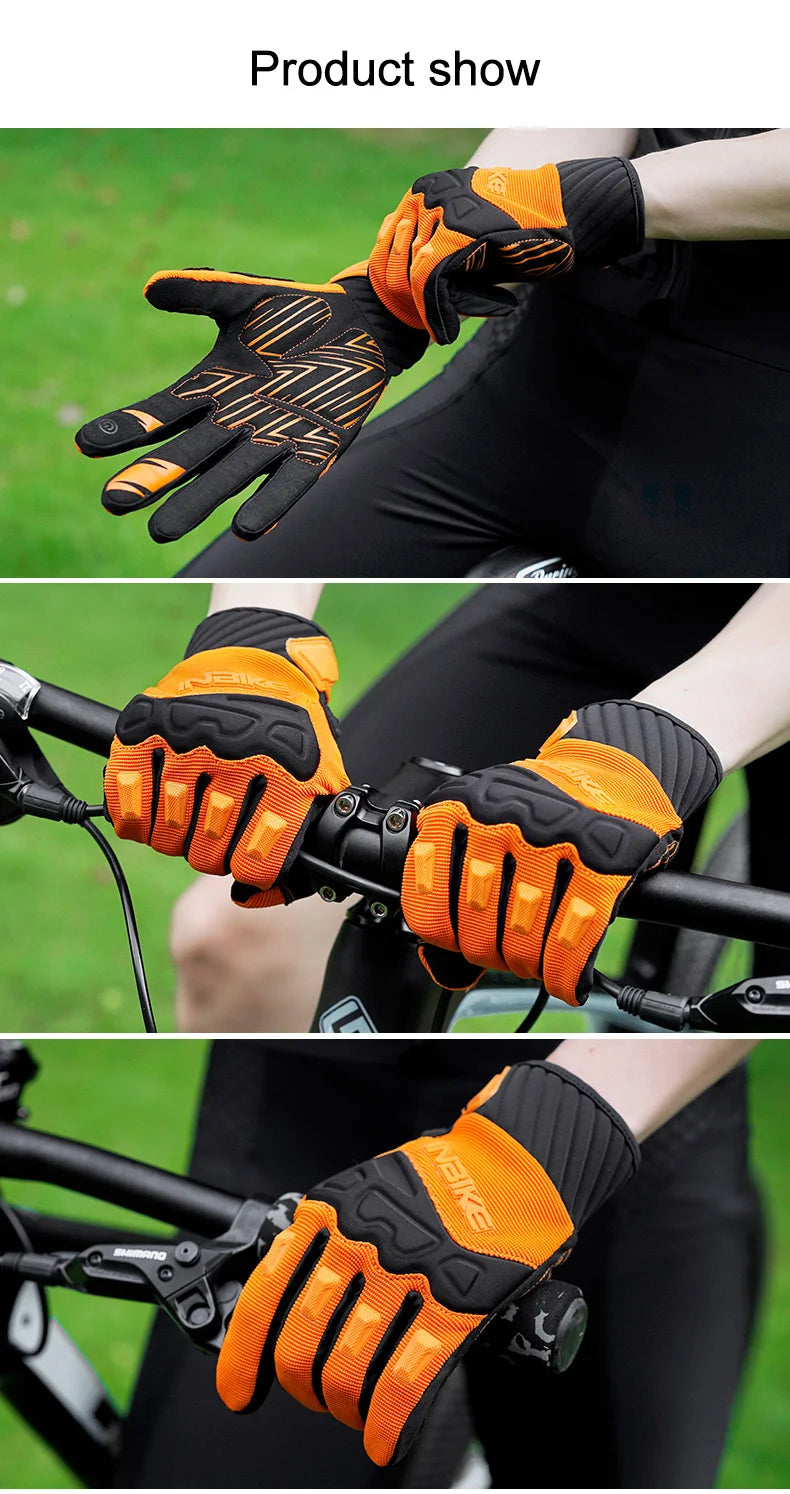 🧤 INBIKE MTB Cycling Gloves – 5mm Shock‑Absorbing