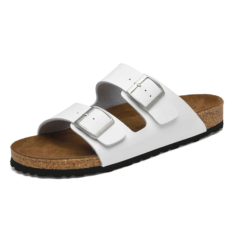 Men’s Casual Genuine Leather Sandals – Designer Style