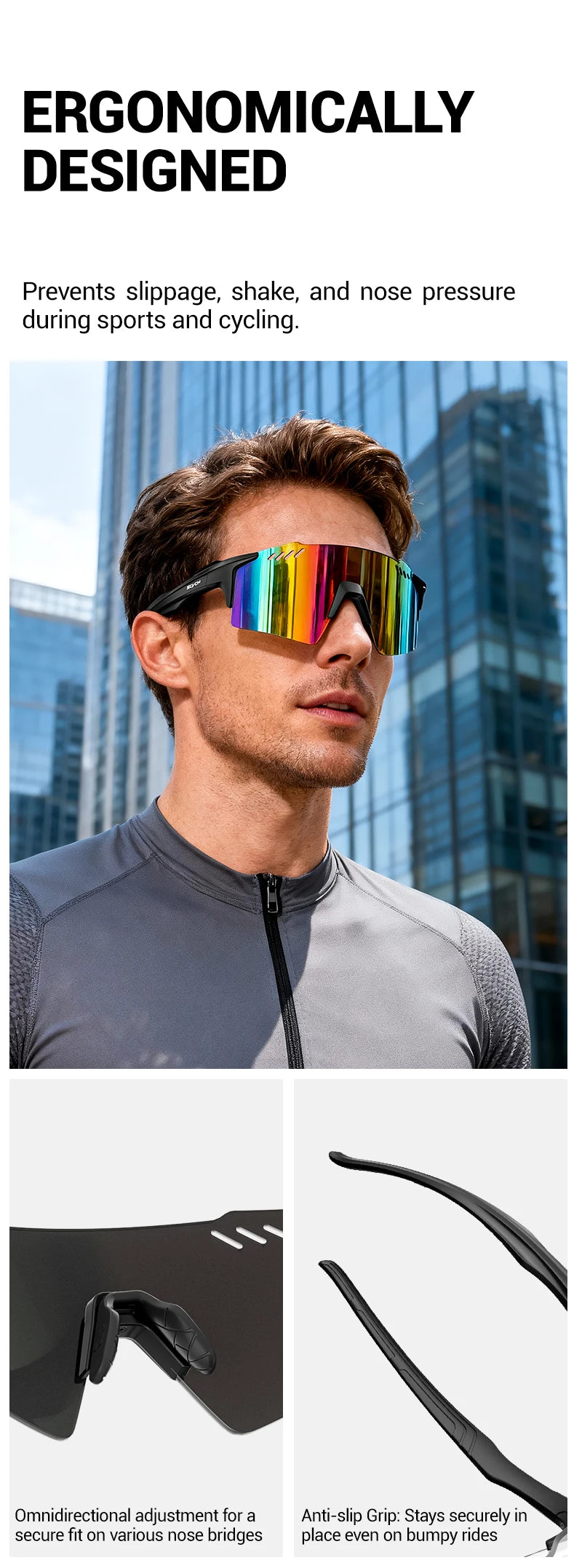 🕶️ SCVCN Photochromic Cycling & Sports Sunglasses