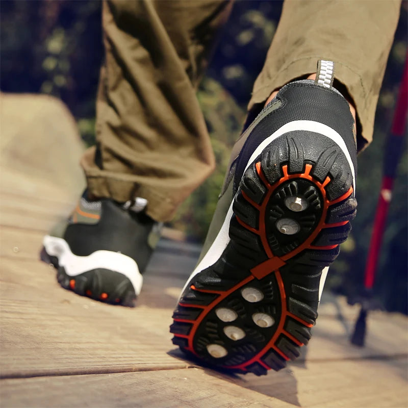 👞 Men’s Genuine Leather Casual Sneakers