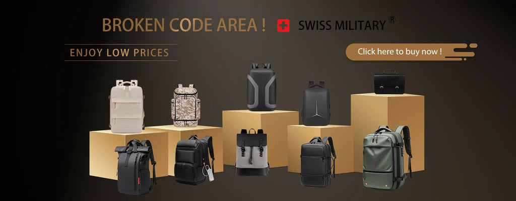 🎒 SWISS‑Style 17” Laptop Backpack | Waterproof + USB Charging