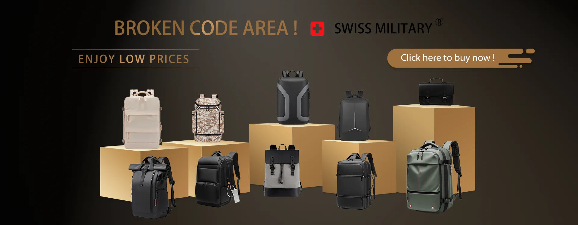🎒 SWISS‑Style 17” Laptop Backpack | Waterproof + USB Charging
