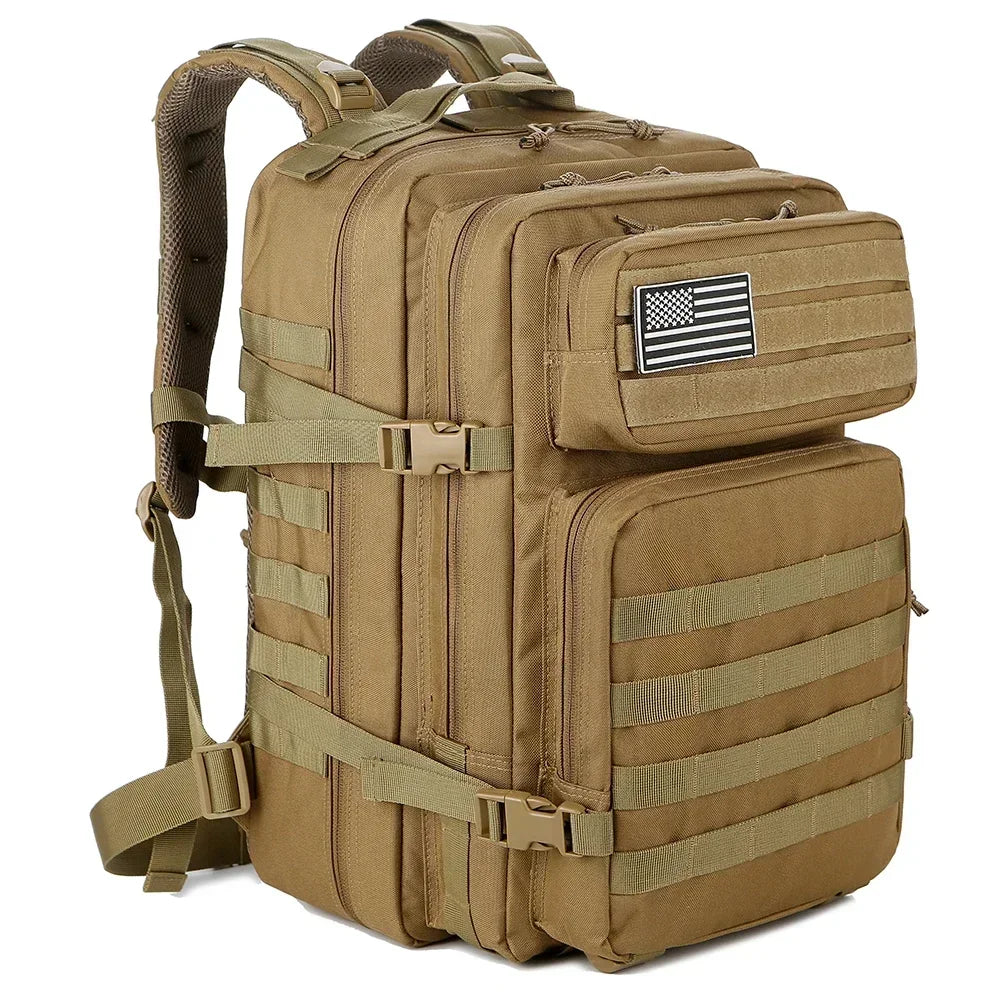 🎒 45L Tactical Backpack | 3‑Day Assault Rucksack