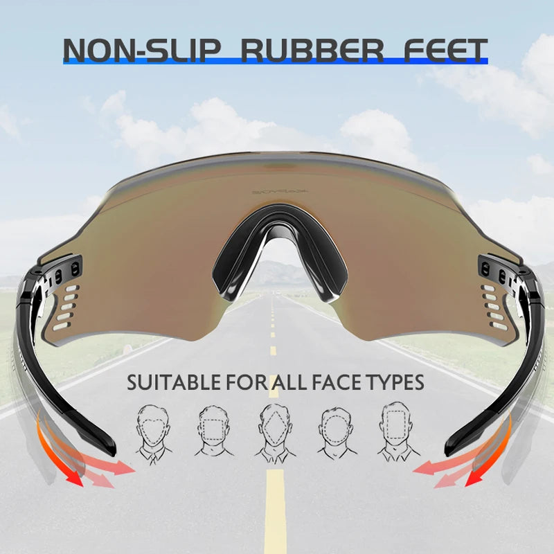 🕶️ KAPVOE Photochromic Cycling Sunglasses