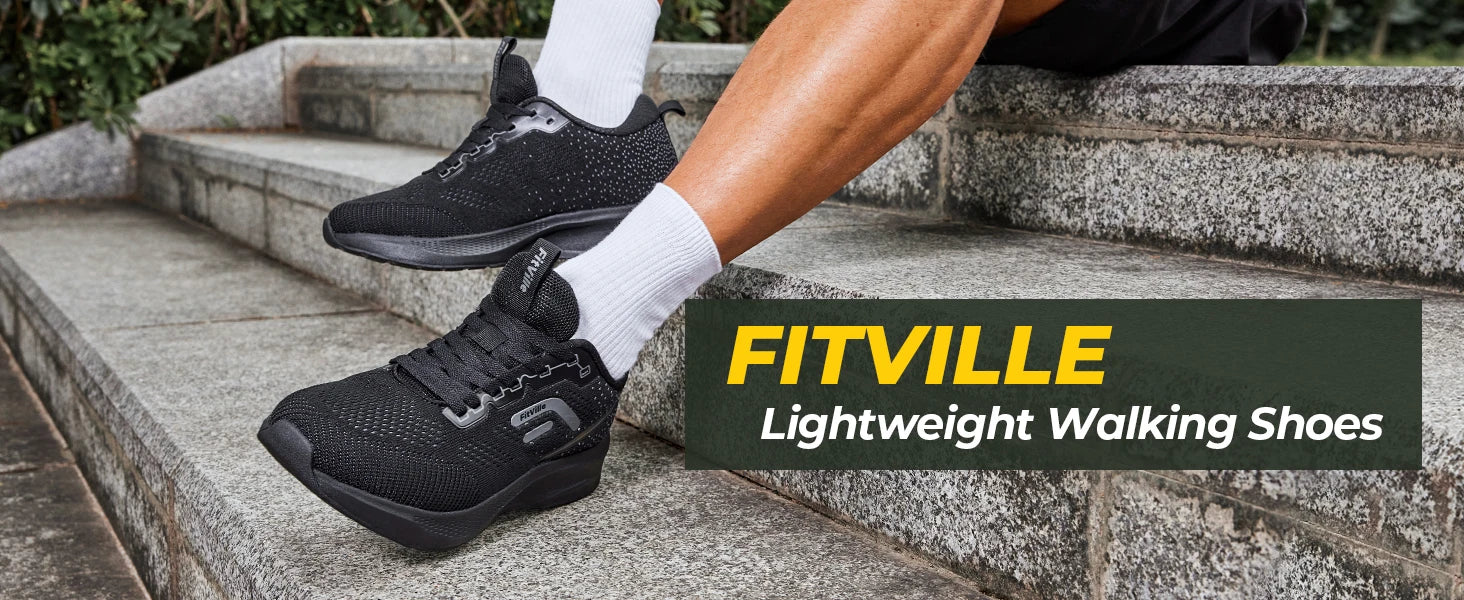 👟 FitVille Men’s Sport Running Shoes