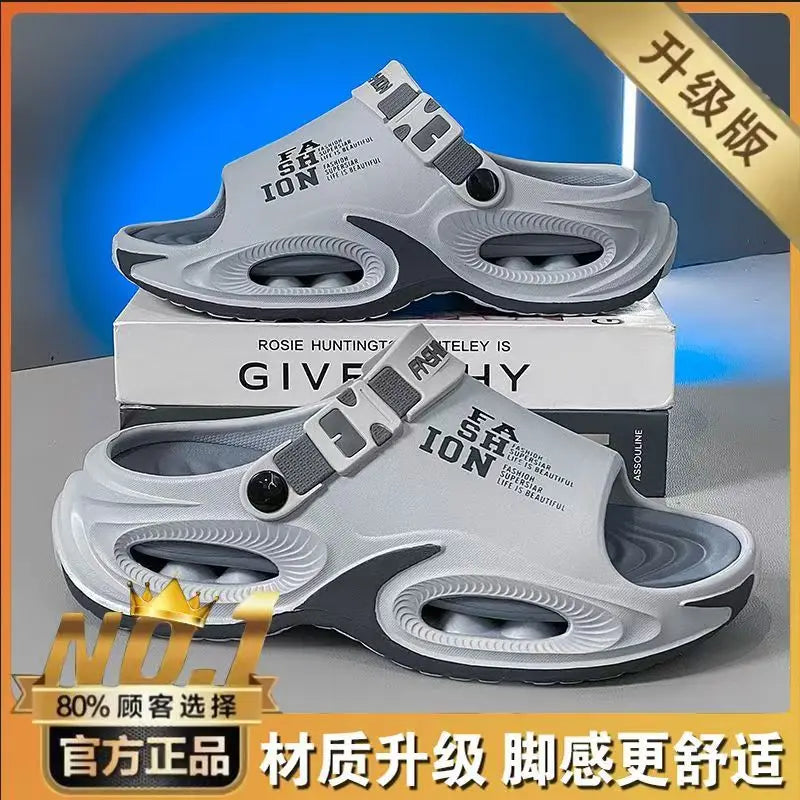 Men’s 2-in-1 Slip-On Sandals – Outdoor & Driving