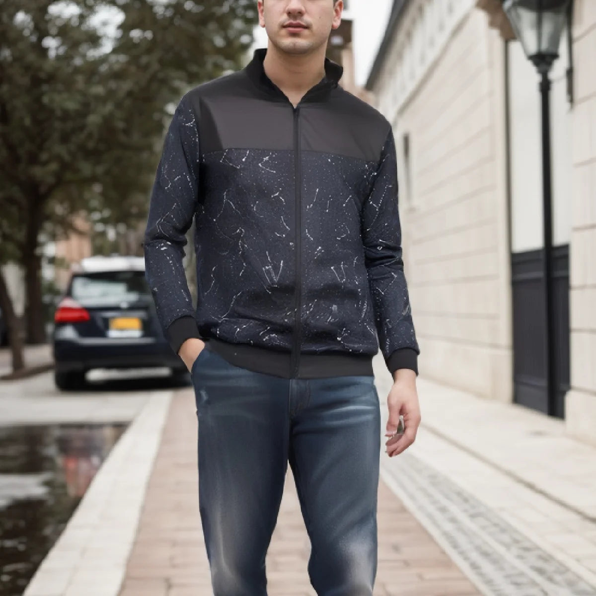 🧥 Men’s  Spring/Autumn Baseball Collar Thin Jacket