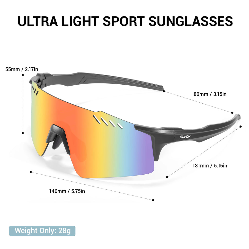 🕶️ SCVCN Photochromic Cycling & Sports Sunglasses