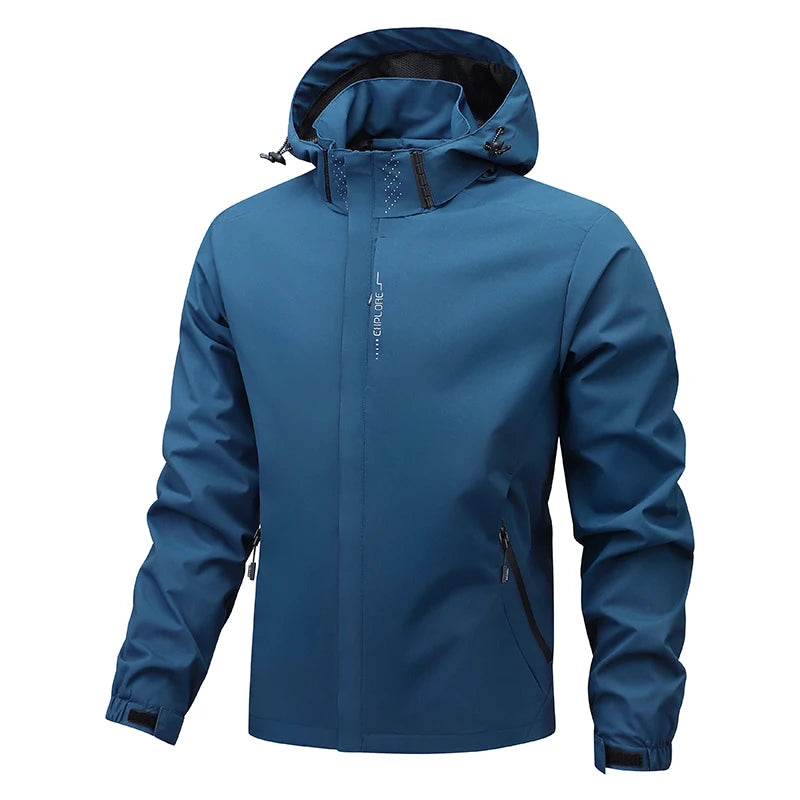🧥 Men’s Casual Waterproof Windbreaker Jacket