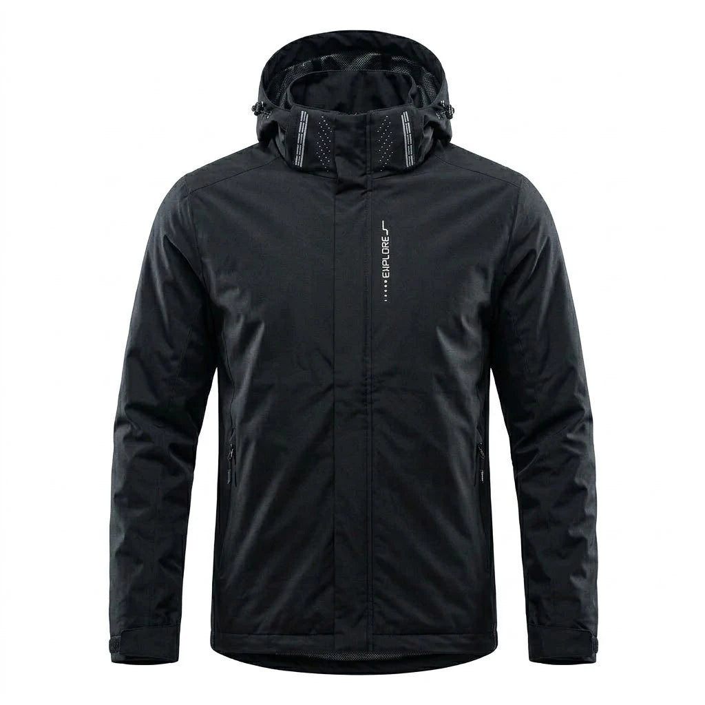 Men’s Outdoor Waterproof Jacket / Windproof Hooded Coat