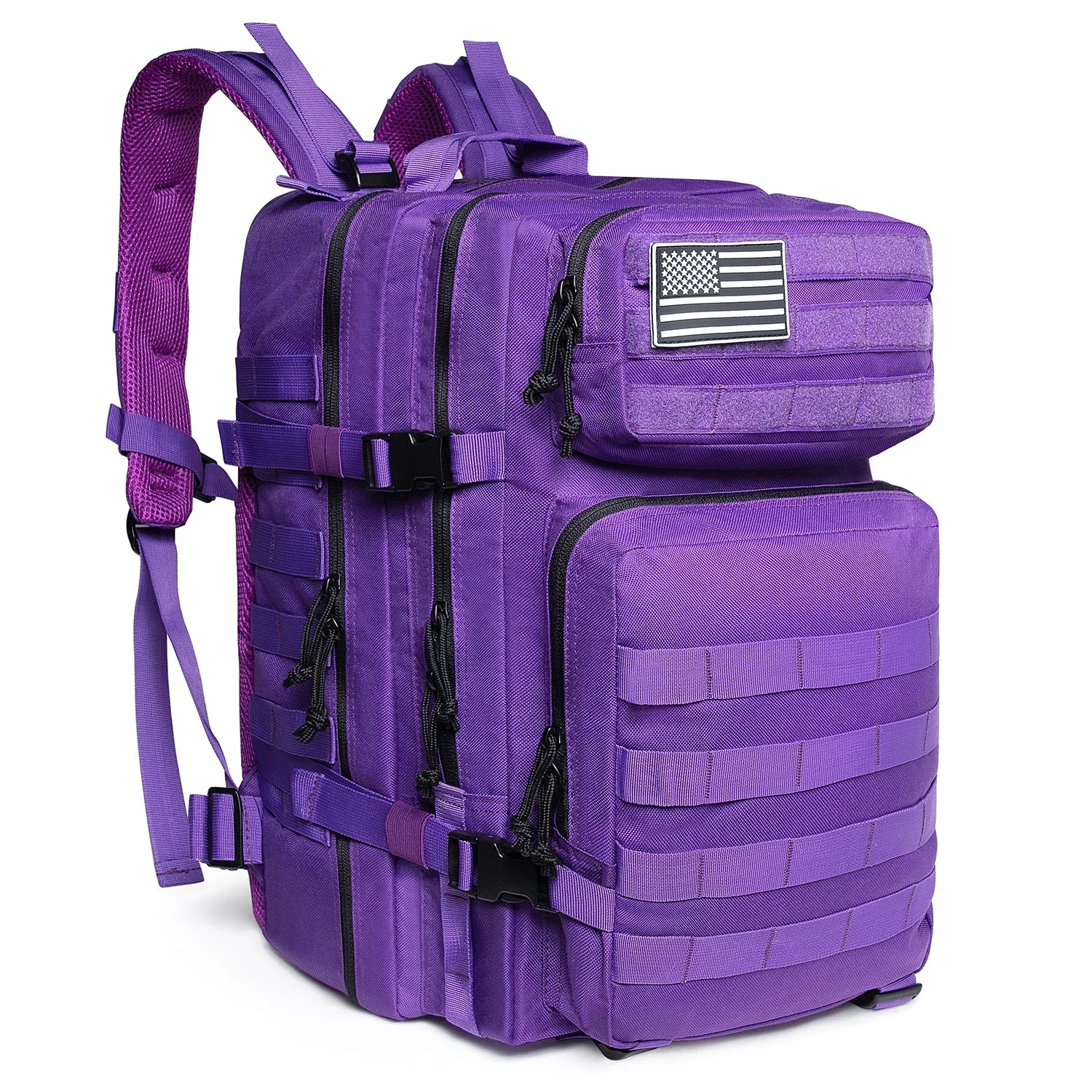🎒 45L Tactical Outdoor Backpack | 3‑Day Molle Hiking Pack