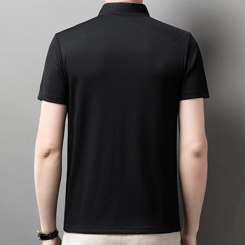 🧥 Bone Flower Business Casual Polo Shirt