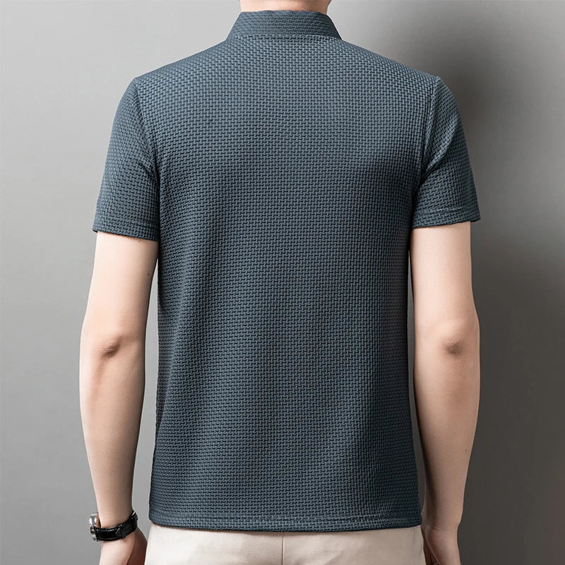 🧥 Bone Flower Business Casual Polo Shirt
