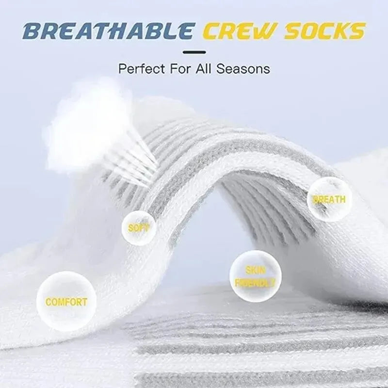 🧦 6 / 12 Pairs Men’s Ground‑Grip Sports Socks | Football & Gym