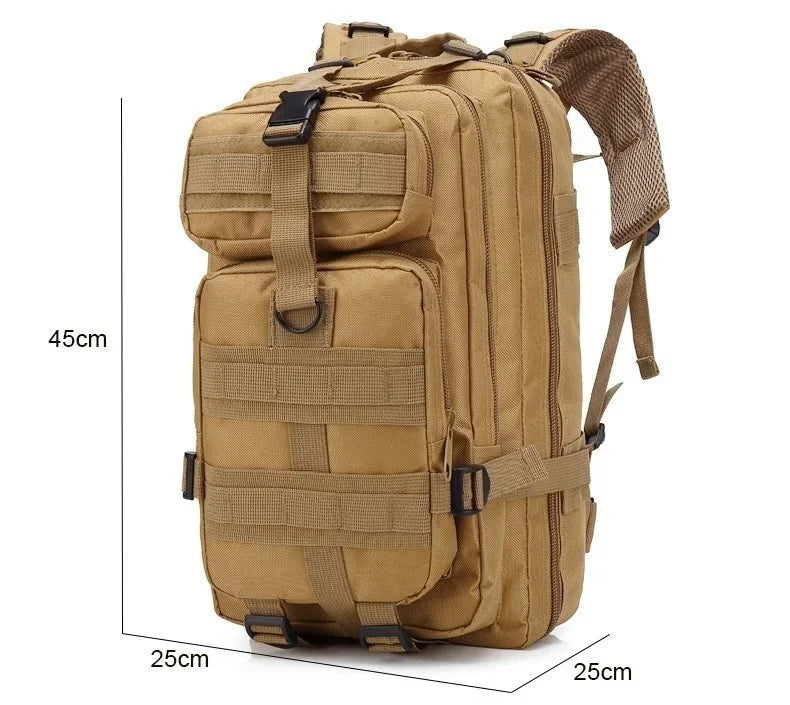 🎒 30L / 50L Tactical Backpack | MOLLE EDC Rucksack