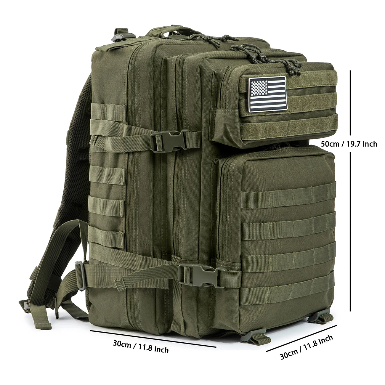 🎒 45L Tactical Backpack | 3‑Day Assault Rucksack