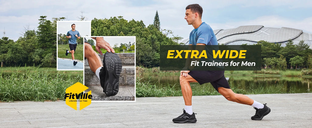 👟 FitVille Men’s Sport Running Shoes