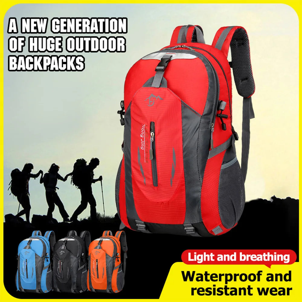 🎒 40L Lightweight Waterproof Hiking Daypack | Unisex