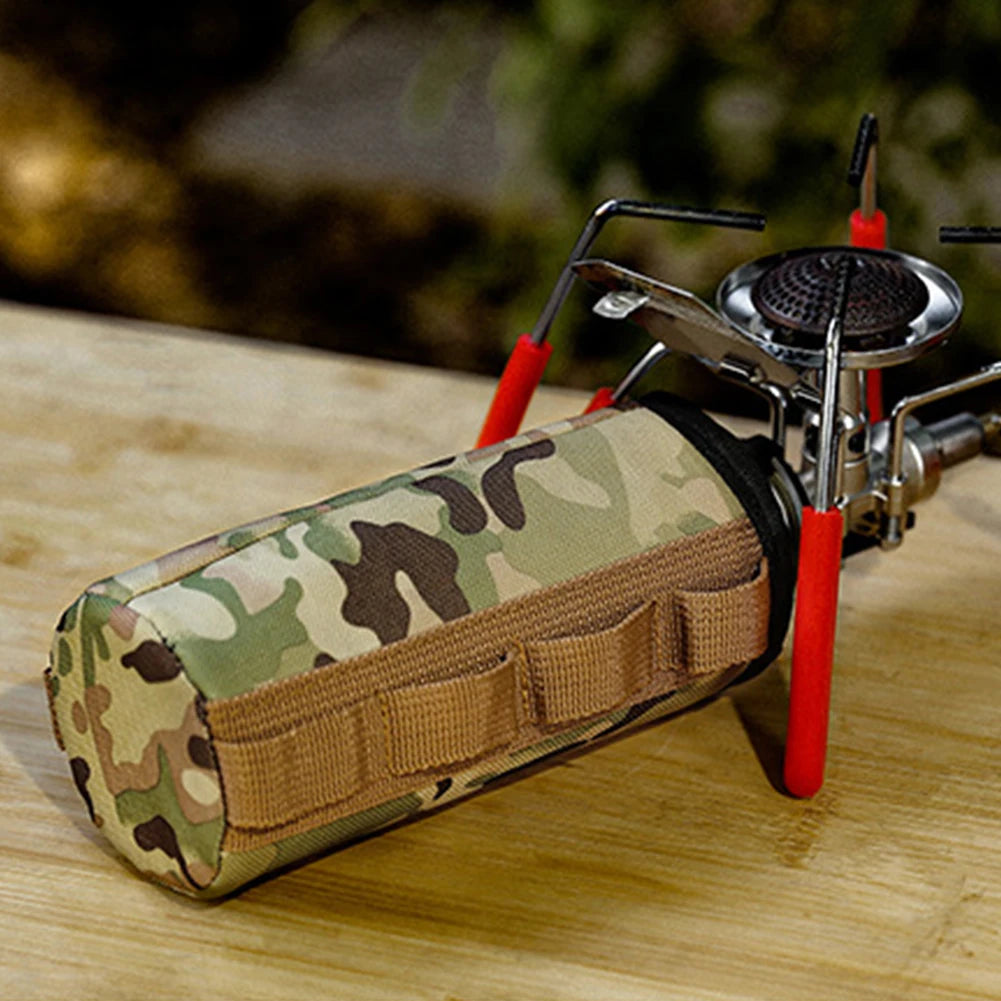 Camping Gas Can Portable Ventilated Propane & Butane Protector Outdoor Gas Case Fuel Cylinder Storage Bag Air Bottle Wrap Sleeve