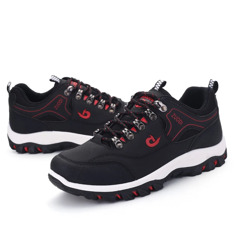 👞 Men’s Genuine Leather Casual Sneakers