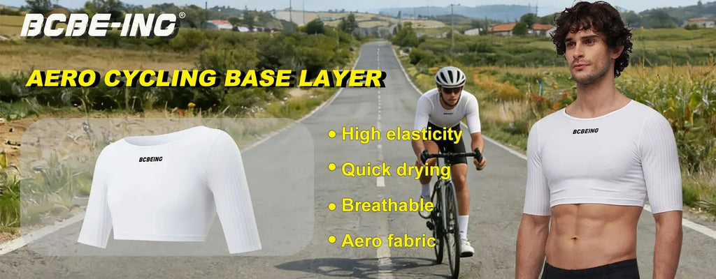 🚴 HISERWA Summer Mesh Cycling Base Layer Vest