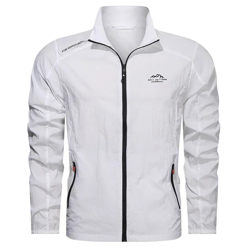☀️ Men’s UPF100+ Summer Ultra-Light UV Windbreaker