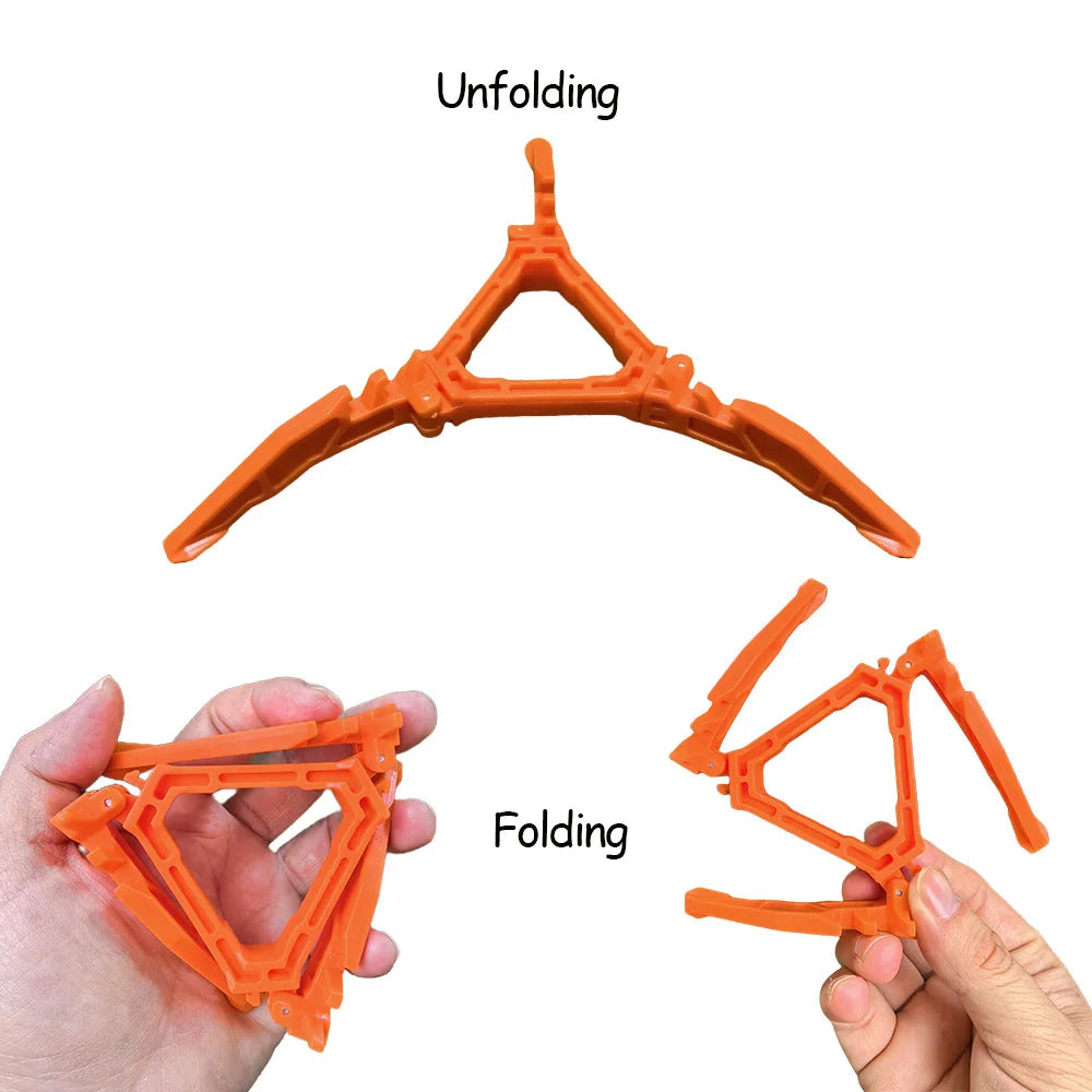 Fuel Can Stabilizer for Camping Stoves Mini Foldable Camping Hiking Cooking Gas Tank Stove Stand Cartridge Canister Tripod