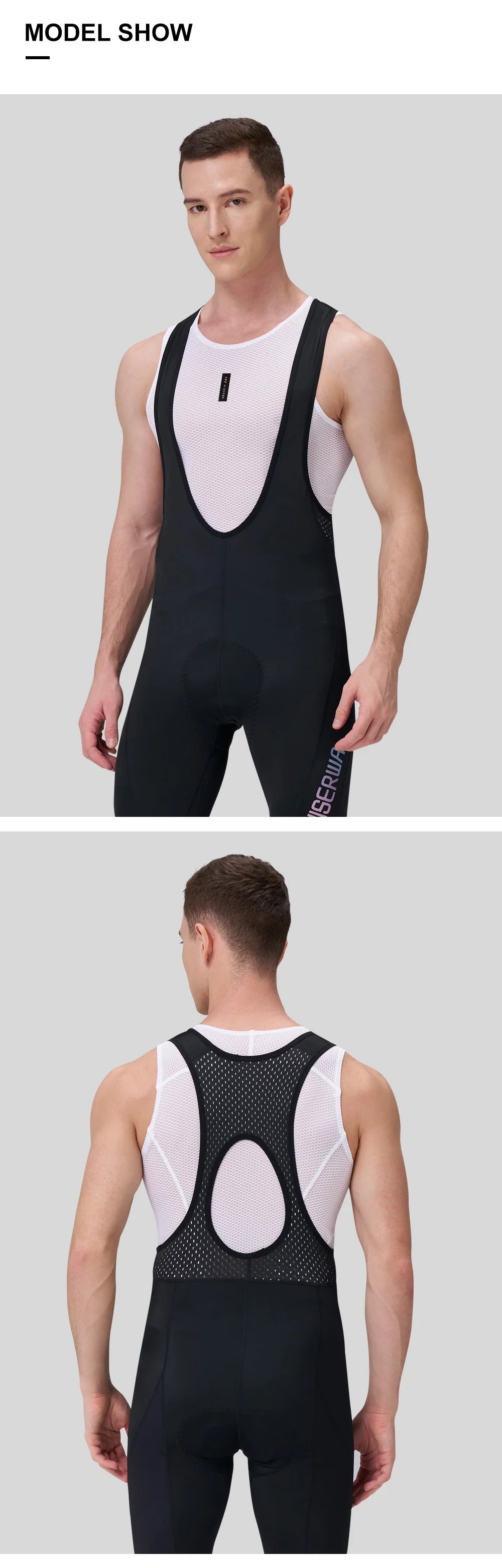🚴 HISERWA Summer Mesh Cycling Base Layer Vest