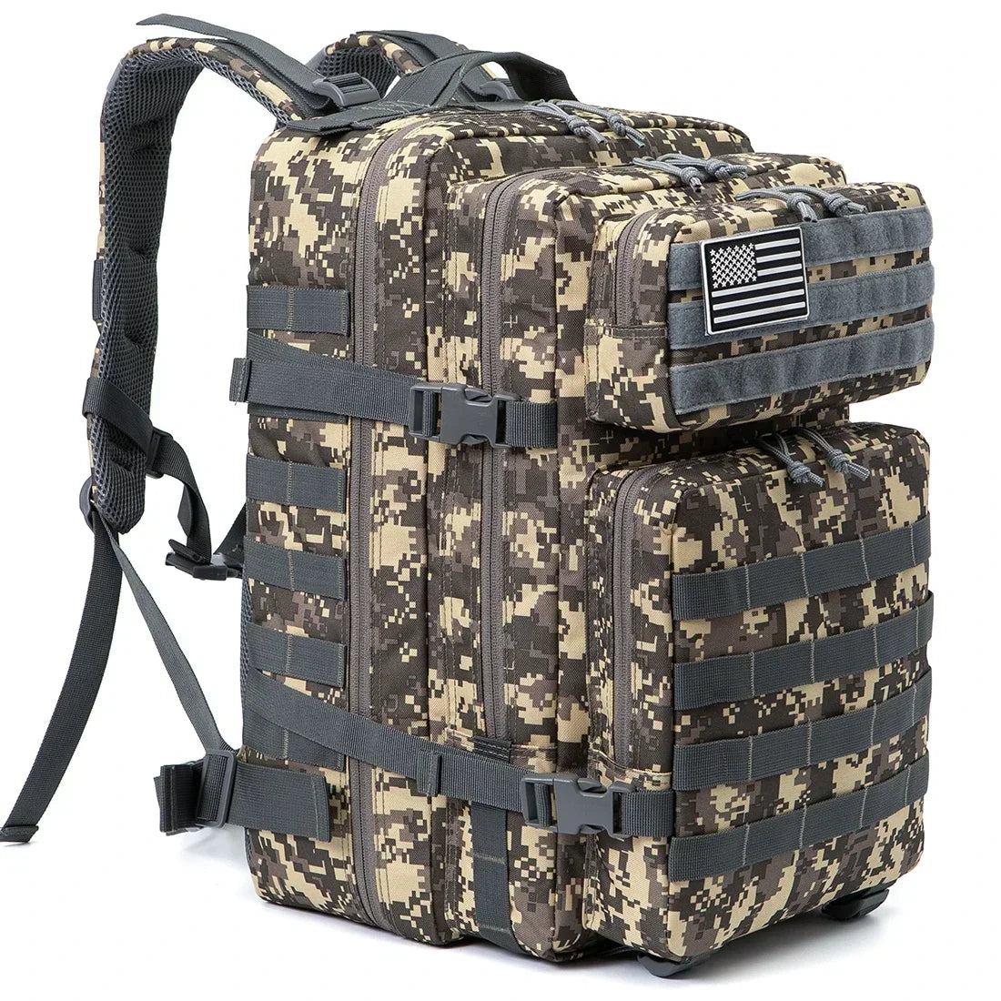 🎒 45L Tactical Backpack | 3‑Day Assault Rucksack