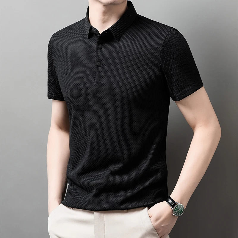 🧥 Bone Flower Business Casual Polo Shirt