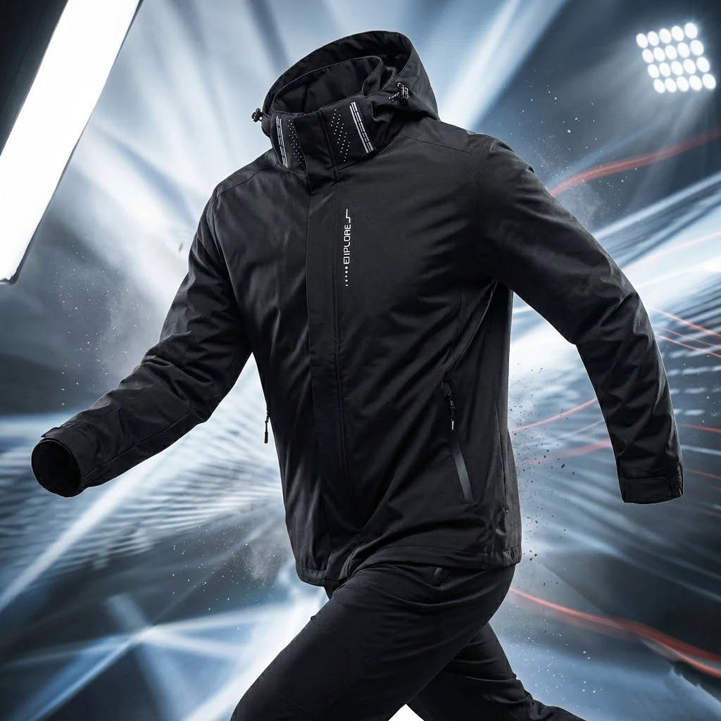 Men’s Outdoor Waterproof Jacket / Windproof Hooded Coat