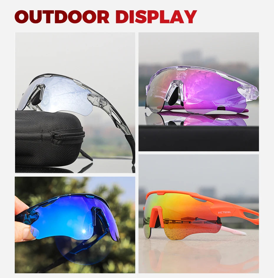 🕶️ VICTGOAL Photochromic Cycling Sunglasses