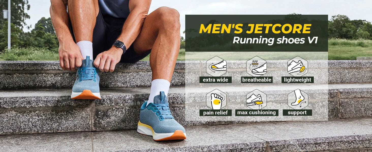 👟 FitVille Men’s Sport Running Shoes