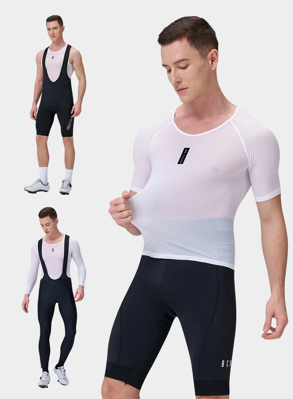 🚴 HISERWA Summer Mesh Cycling Base Layer Vest