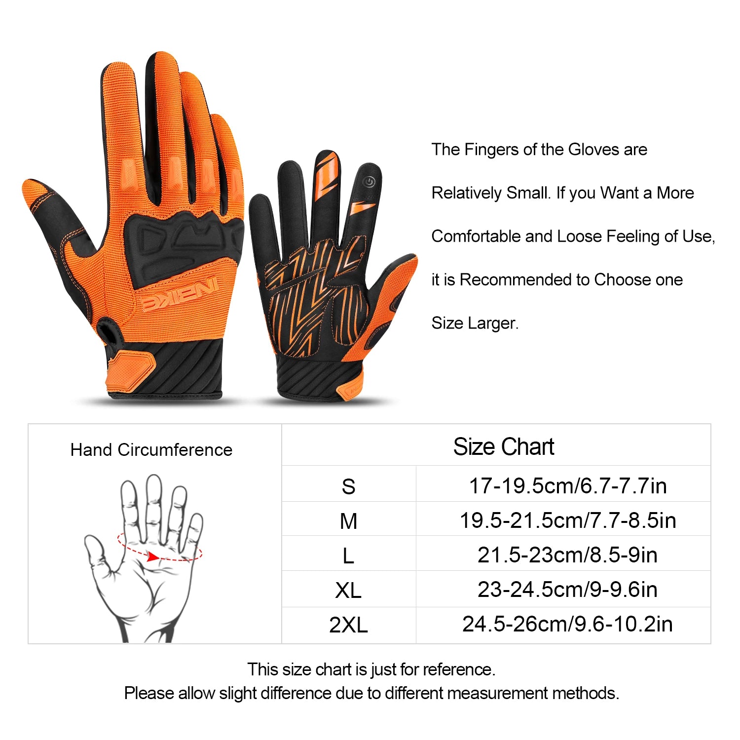 🧤 INBIKE MTB Cycling Gloves – 5mm Shock‑Absorbing