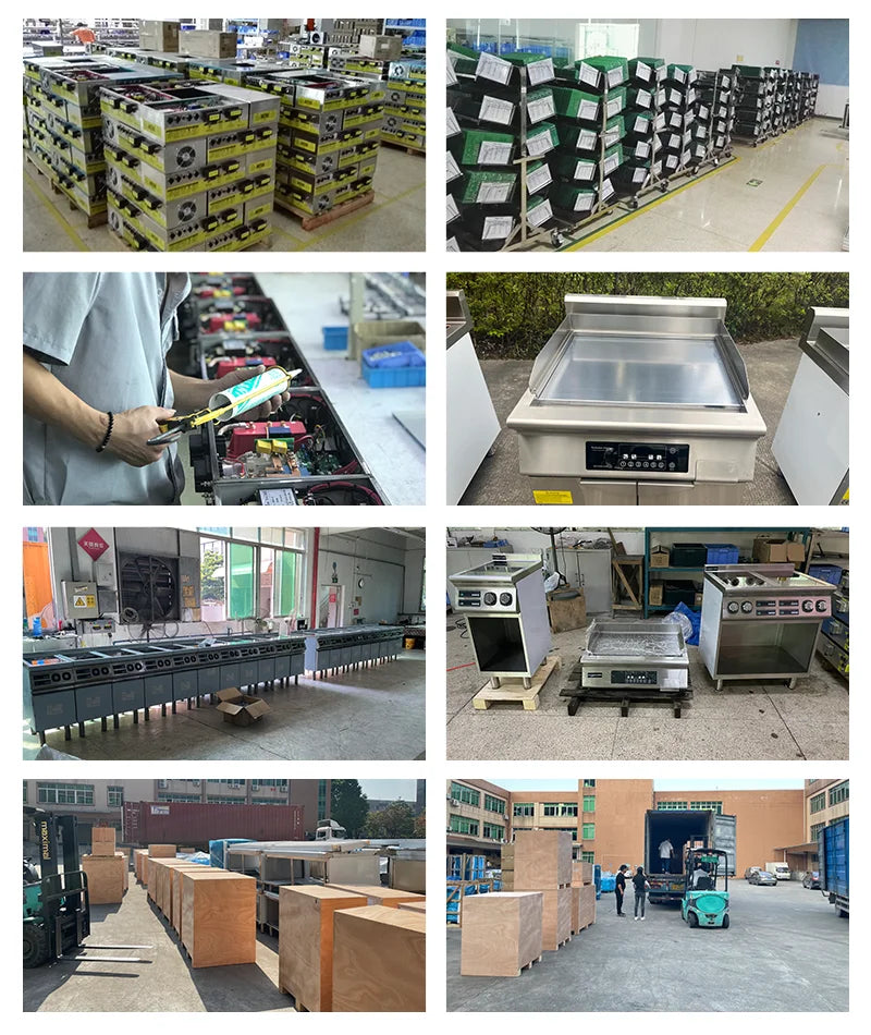 Commercial Electric Chargrill with Cabinet Electric Grill Griddle Stainless Steel BBQ Grill for Hotel & Restaurant
