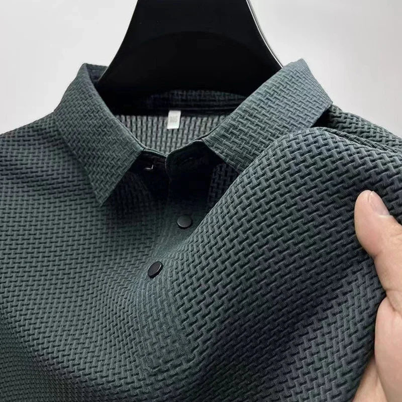 🧥 Bone Flower Business Casual Polo Shirt