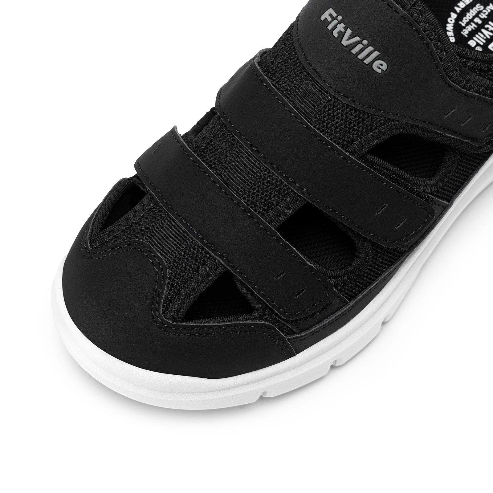 FitVille Men’s Wide Diabetic & Recovery Sandals