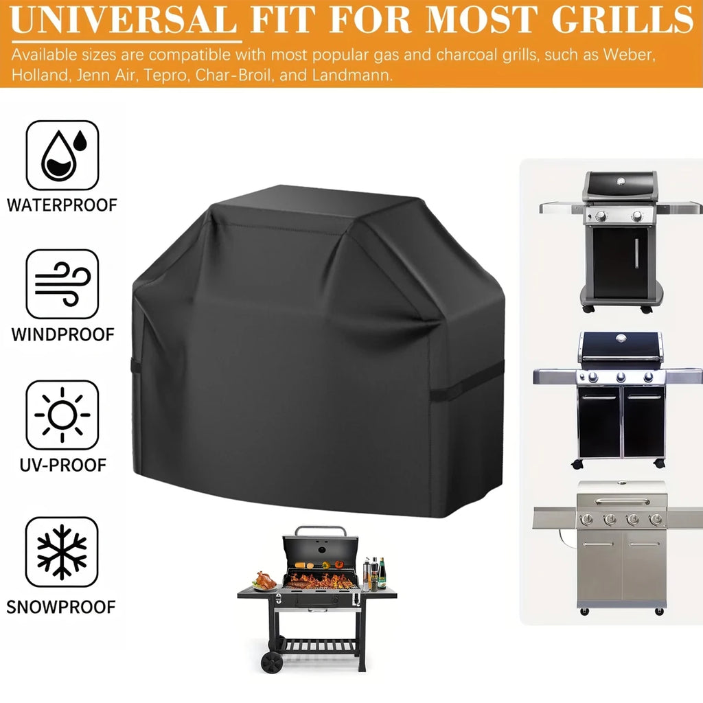 Durable Grill Guard Protects Against UV Rays, Wind and Dust, Fits Most Grills Including Weber, Char-Broil, Nexgrill