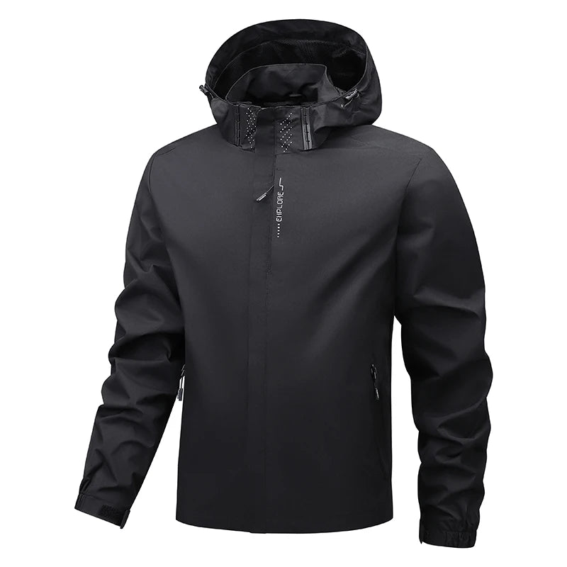 🧥 Men’s Casual Waterproof Windbreaker Jacket