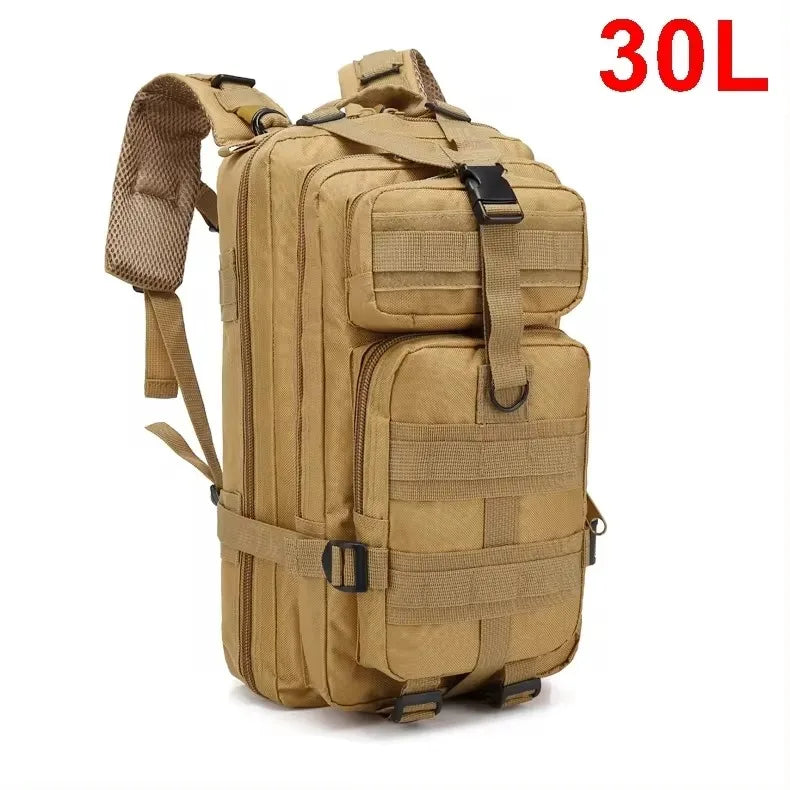 🎒 30L / 50L Tactical Backpack | MOLLE EDC Rucksack