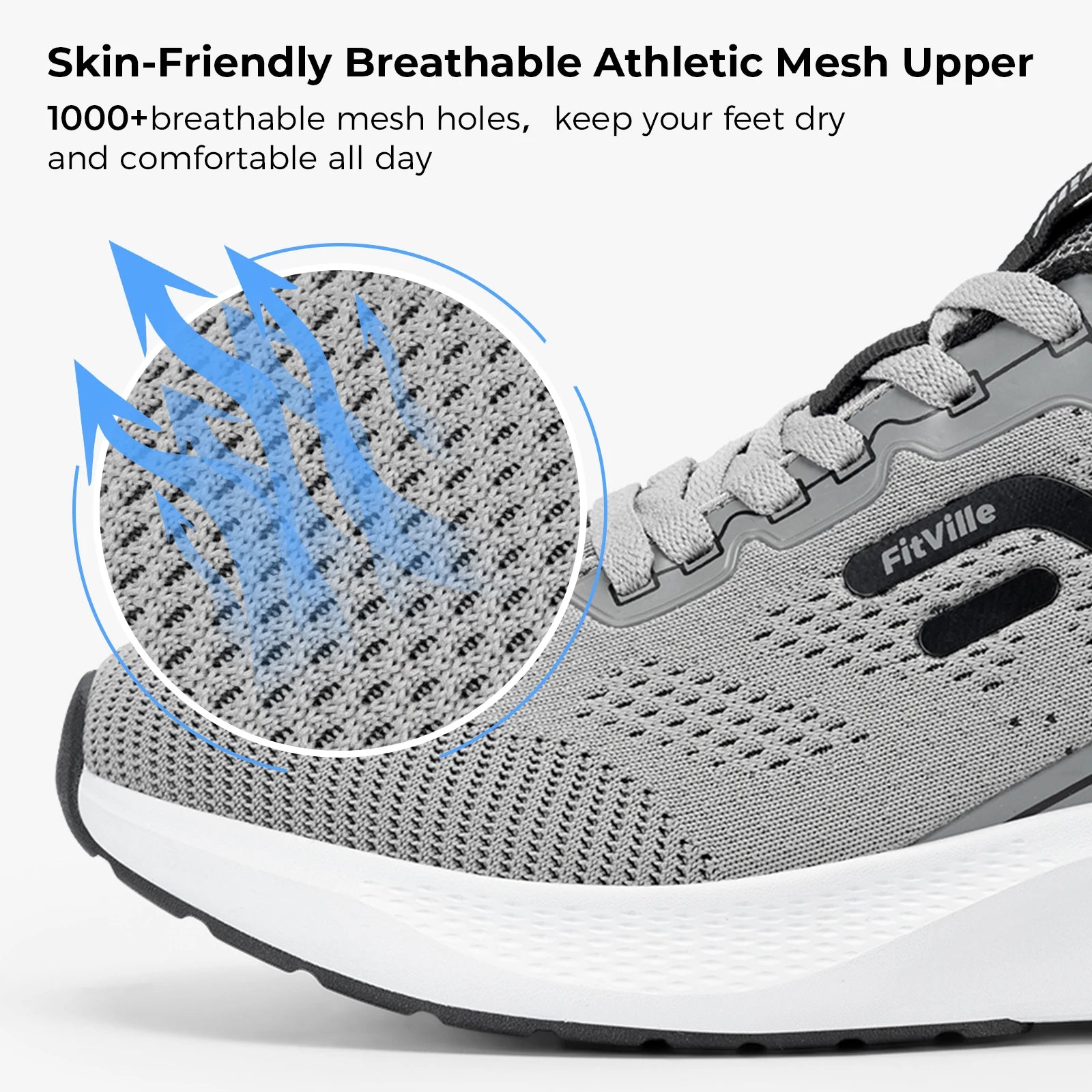 👟 FitVille Men’s Sport Running Shoes