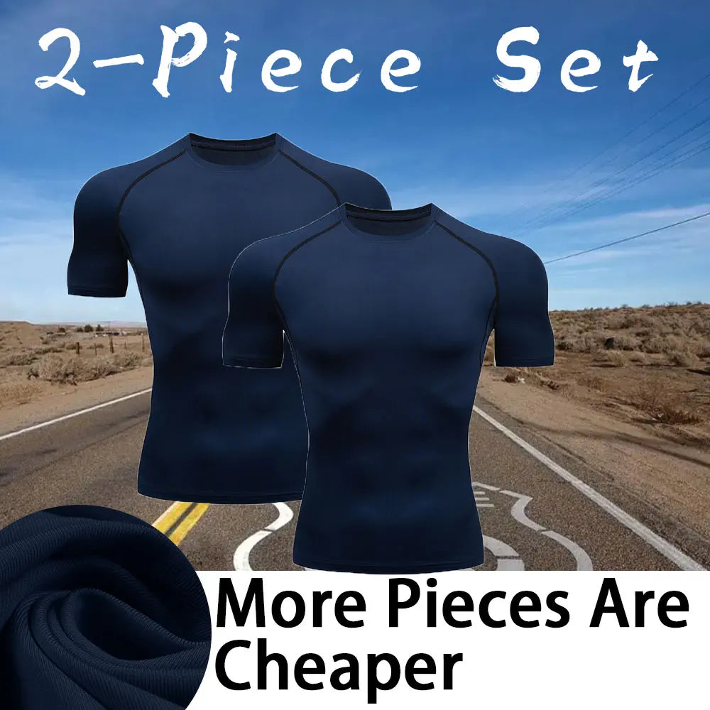 🧣 Men’s Turtleneck Compression Long Sleeve Rash Guard