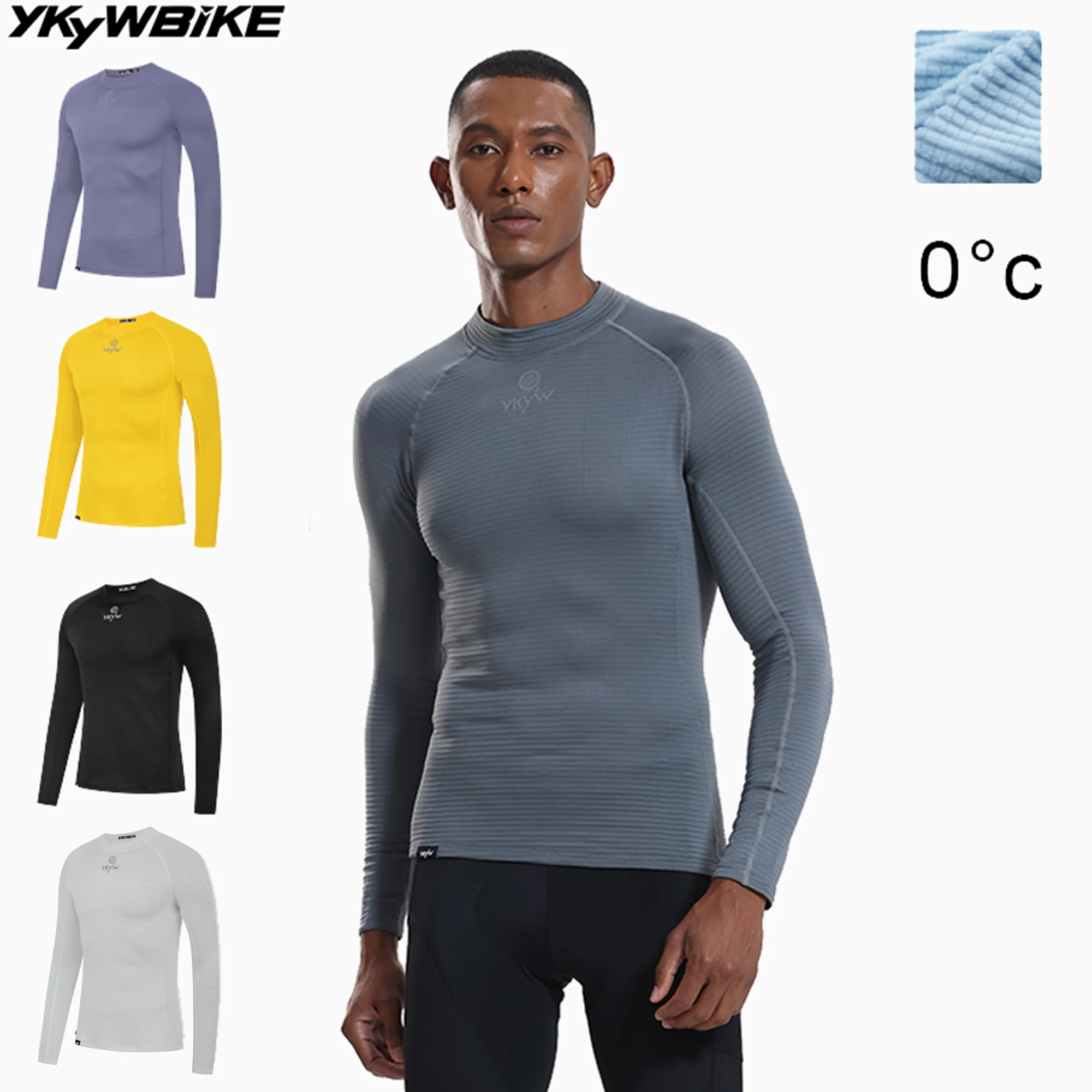 🚴 YKYWBIKE Winter Thermal Fleece Base Layer