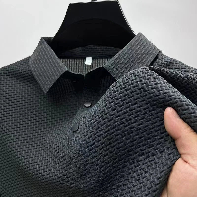 🧥 Bone Flower Business Casual Polo Shirt